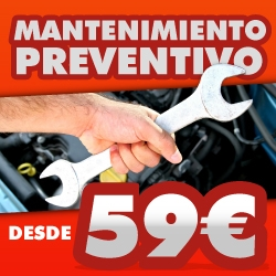 Mantenimiento preventivo desde 59 €